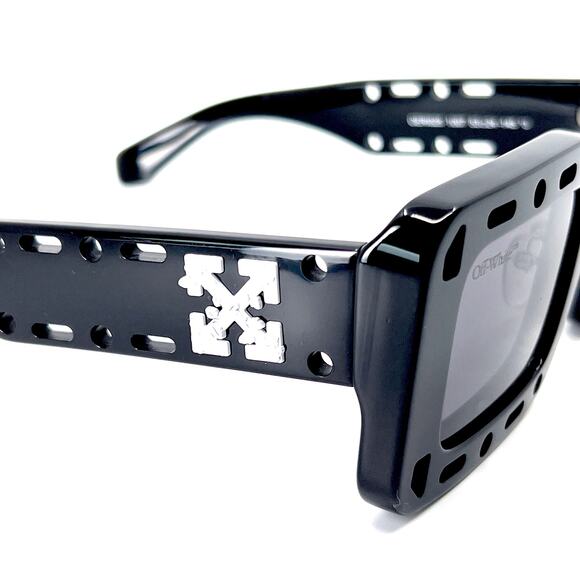 New, OFF-WHITE Sunglasses ATLANTIC  OERI025 1007 Authentic - Picture 6 of 11